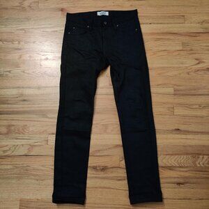 Naked & famous black power stretch denim 31
